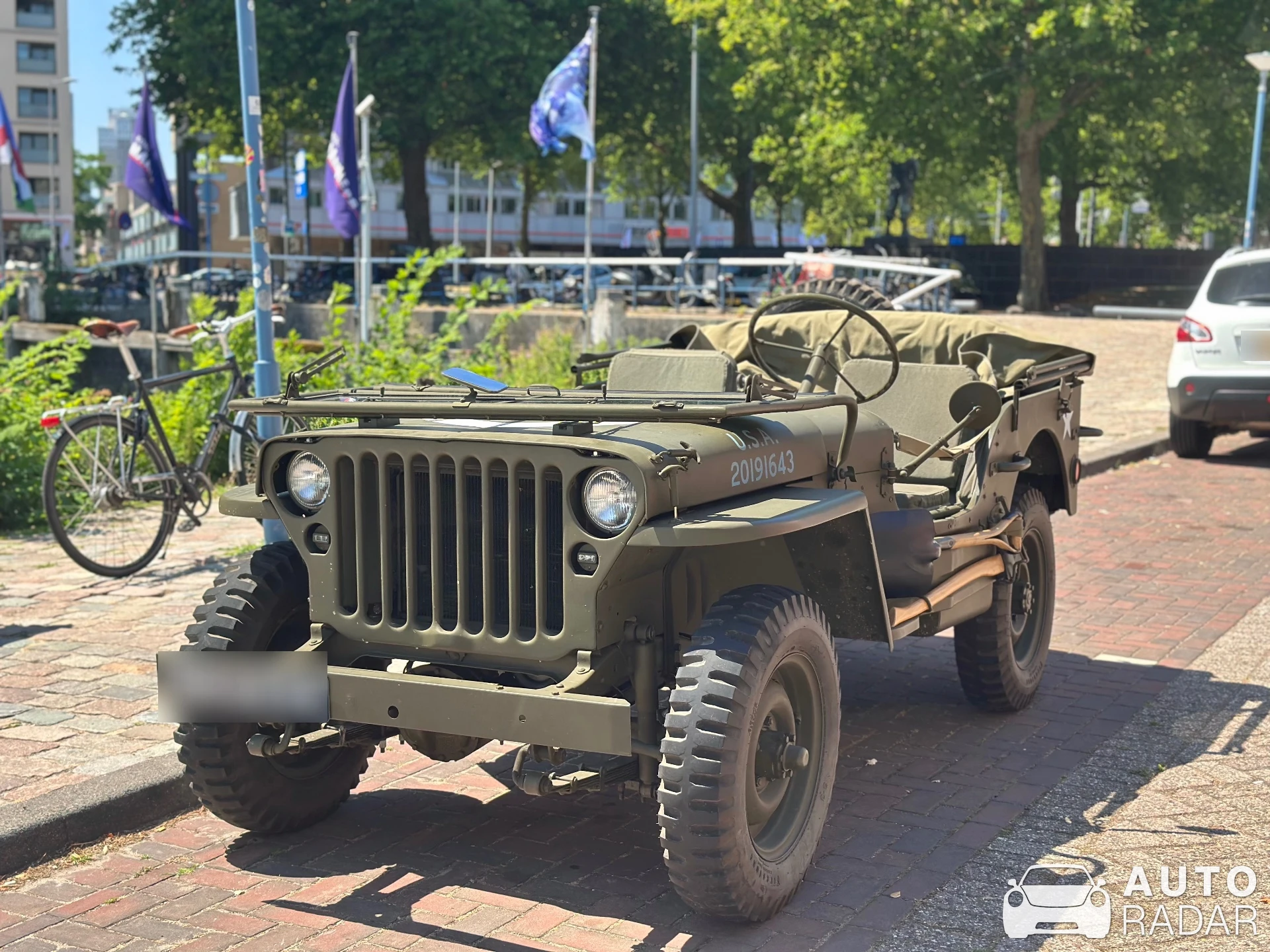 Jeep Willys MB spotted in Rotterdam
