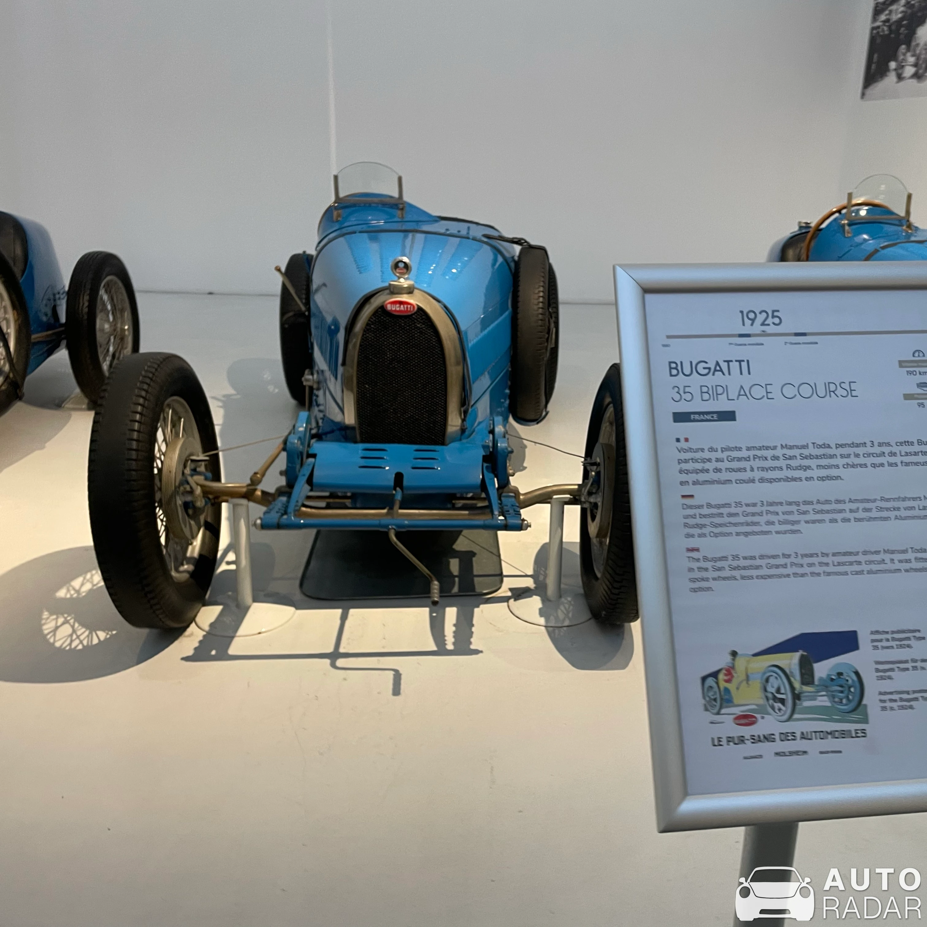 Bugatti Type 35 spotted in Mulhouse