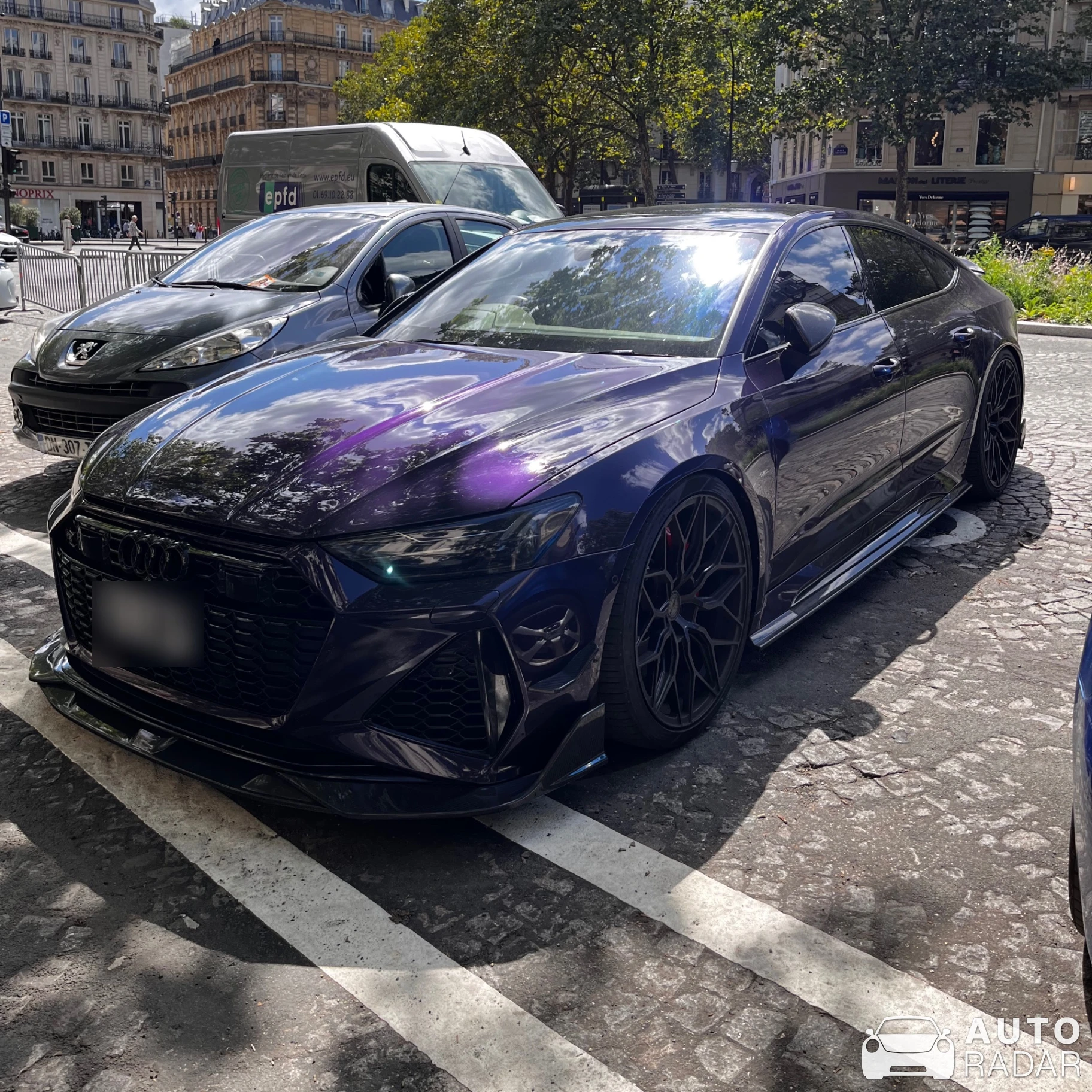 Audi RS7 Sportback C8 CT-Design spotted in Paris, France