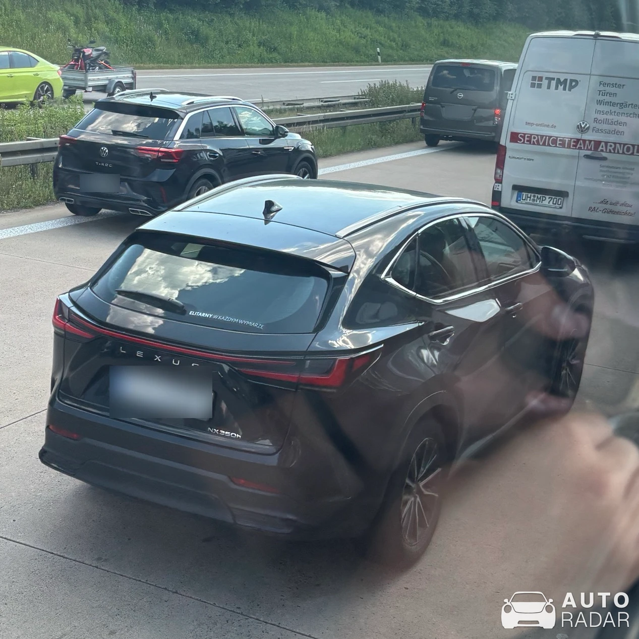 Lexus NX spotted in Mildenau