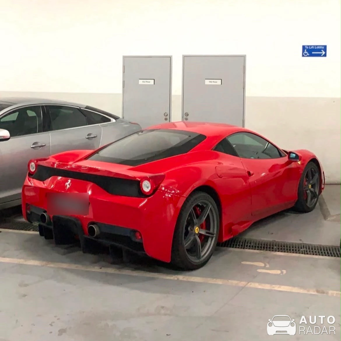 Ferrari 458 Speciale spotted in Singapore