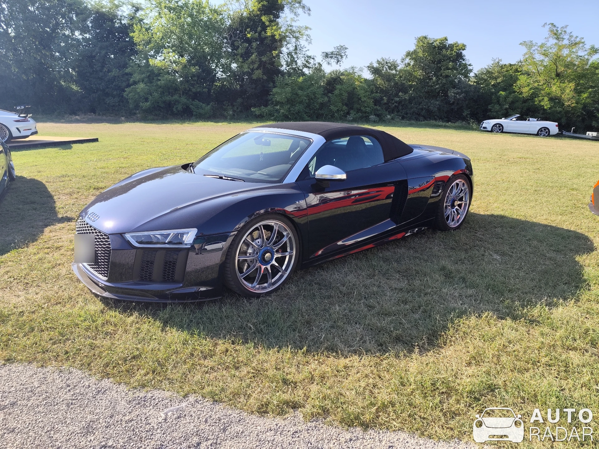 Audi R8 Type 4S spotted in Monzambano