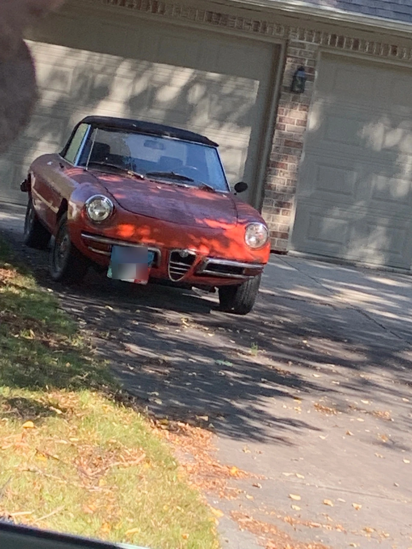 Alpha Romero Spider series one spotted in Green Bay, United States