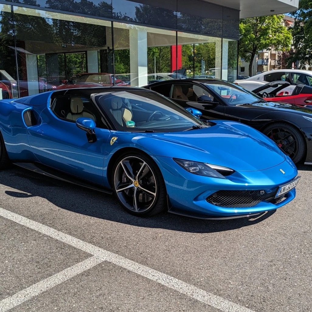 Ferrari 296 spotted in Singen (Hohentwiel), Deutschland