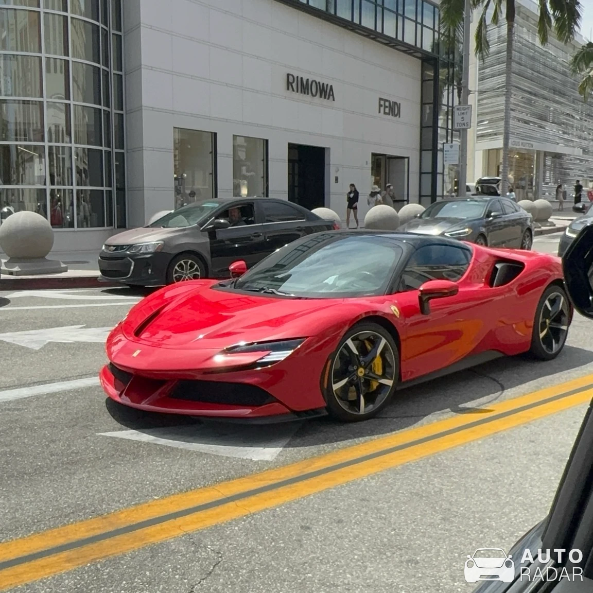 Ferrari SF90 Stradale spotted in Culver City