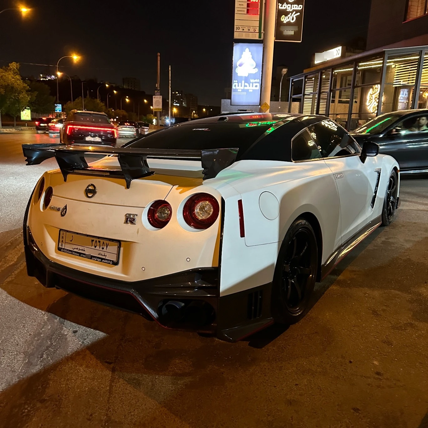 Nissan GTR R35 Nismo spotted in Amman, Jordan