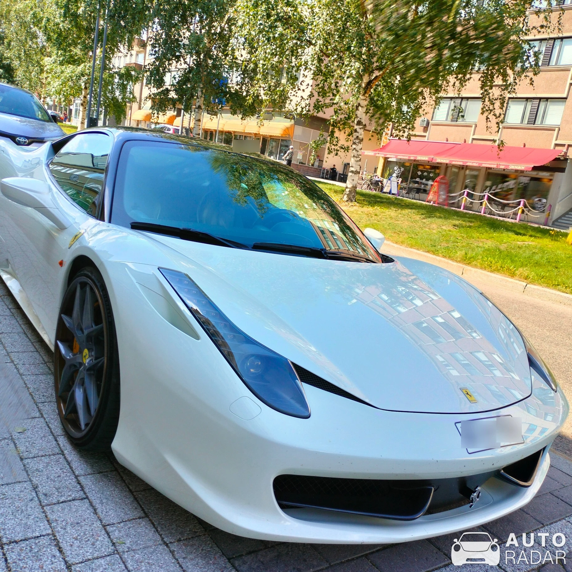 Ferrari 458 Italia spotted in Jyväskylä, Finland