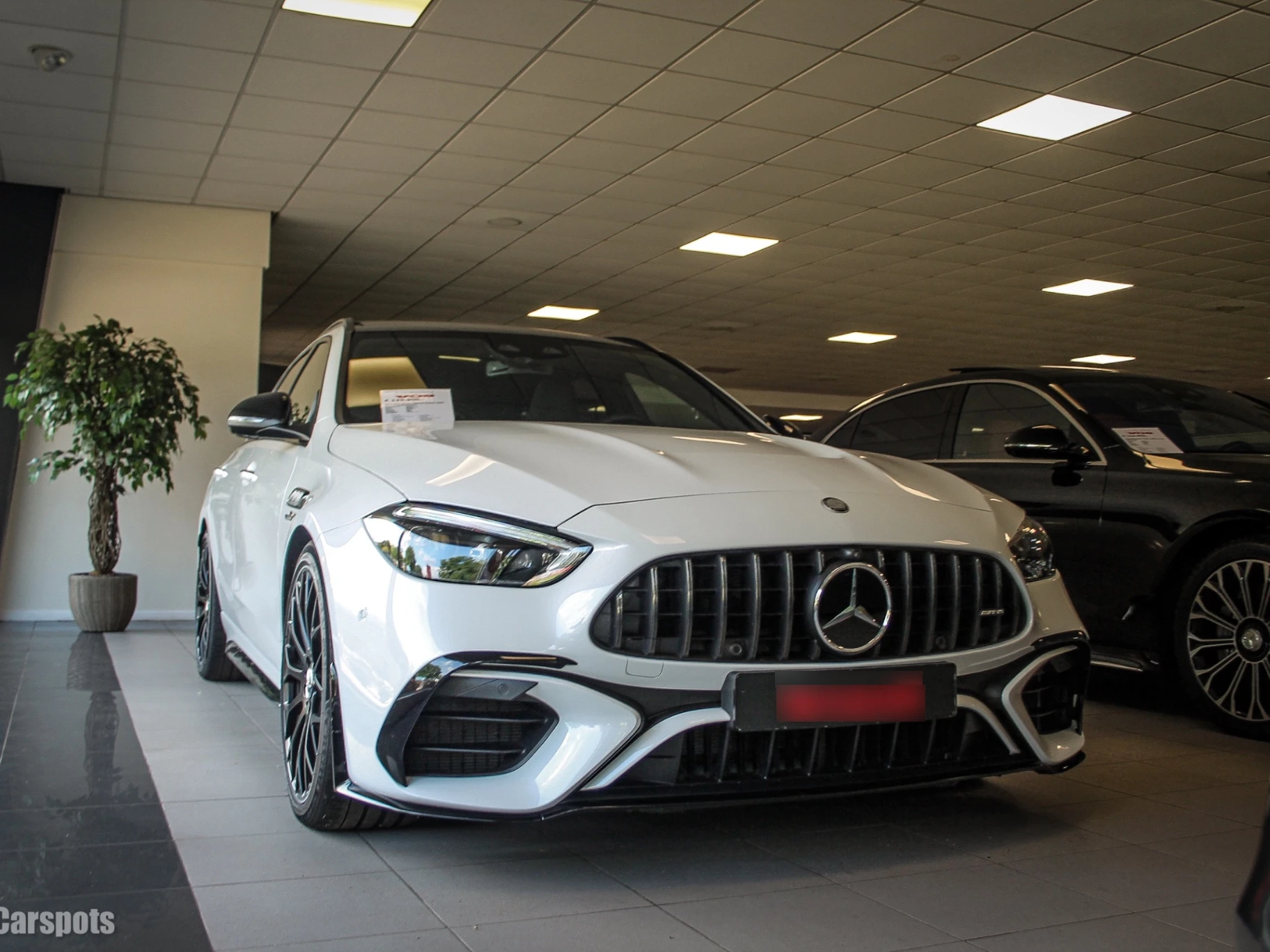 Mercedes-AMG C 63 S E-Performance Estate S206 spotted in Stadskanaal, Netherlands