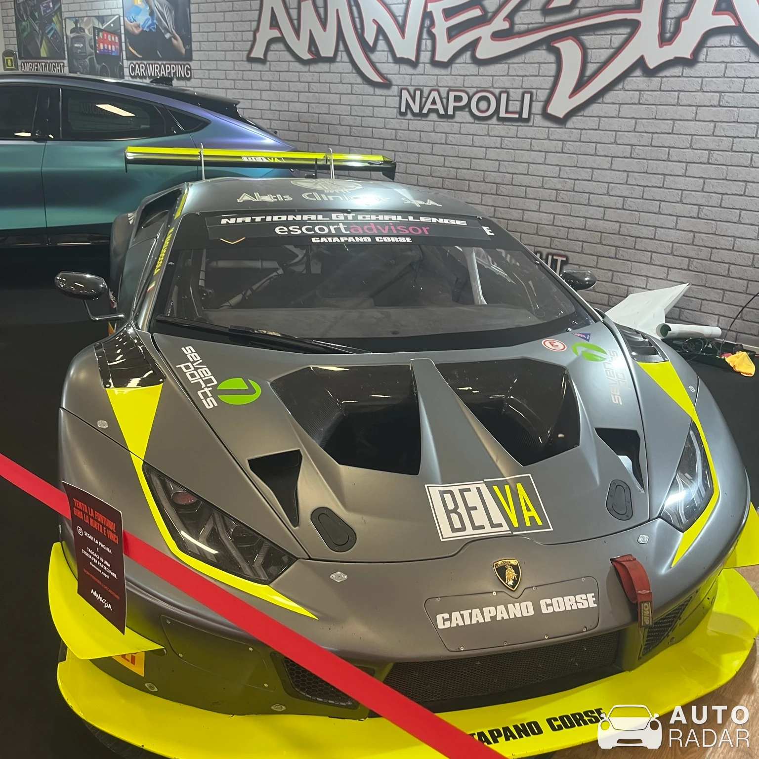 Lamborghini Huracán GT3 Evo spotted