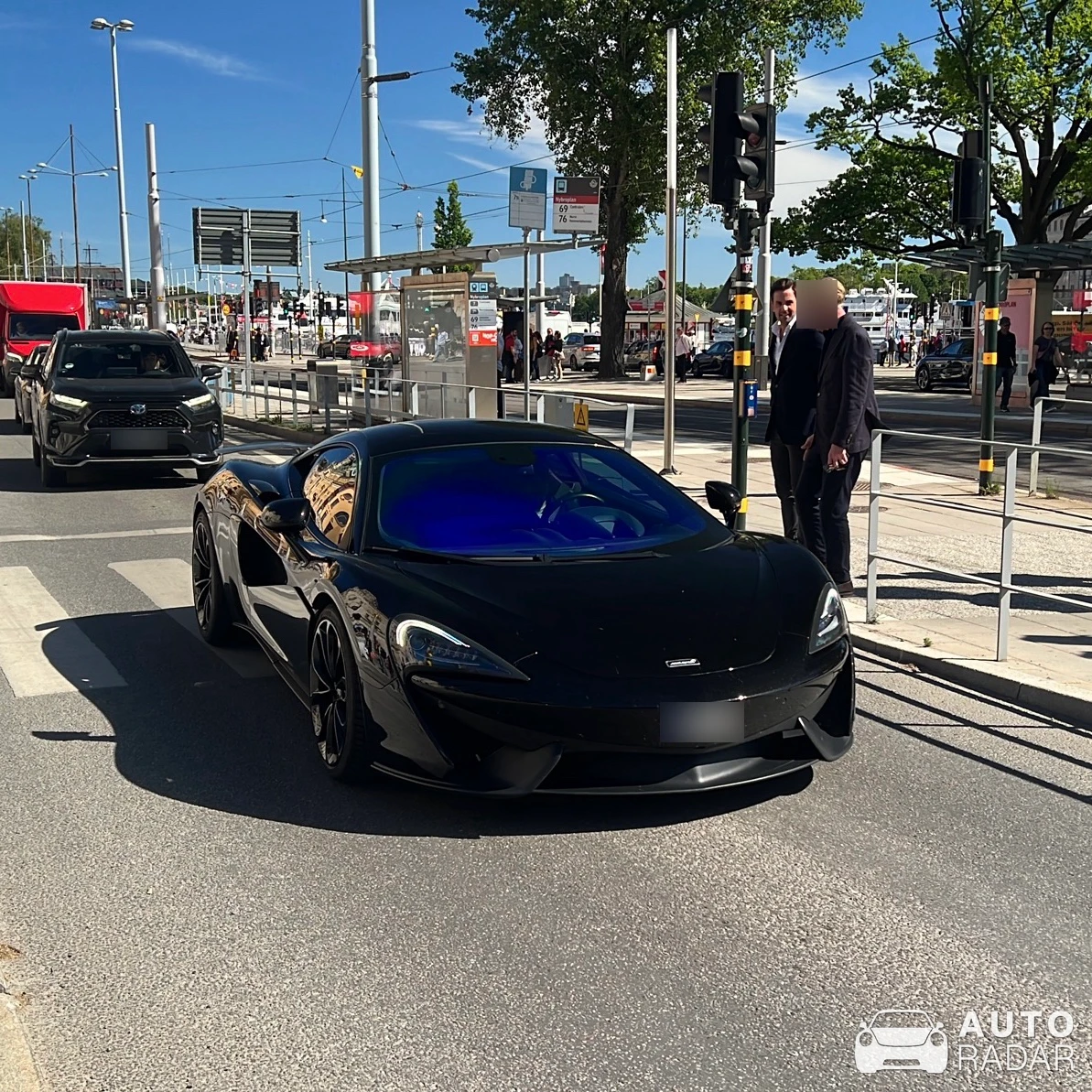 McLaren 540C spotted in Stockholm