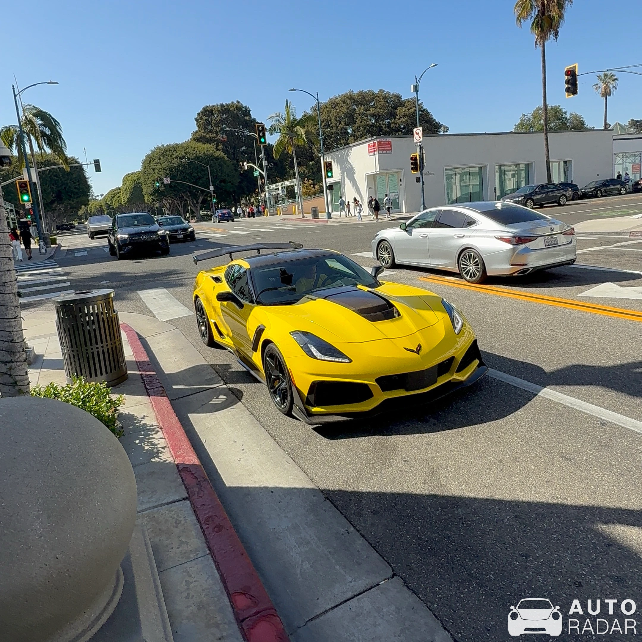 Chevrolet Corvette ZR1 spotted in Beverly Hills