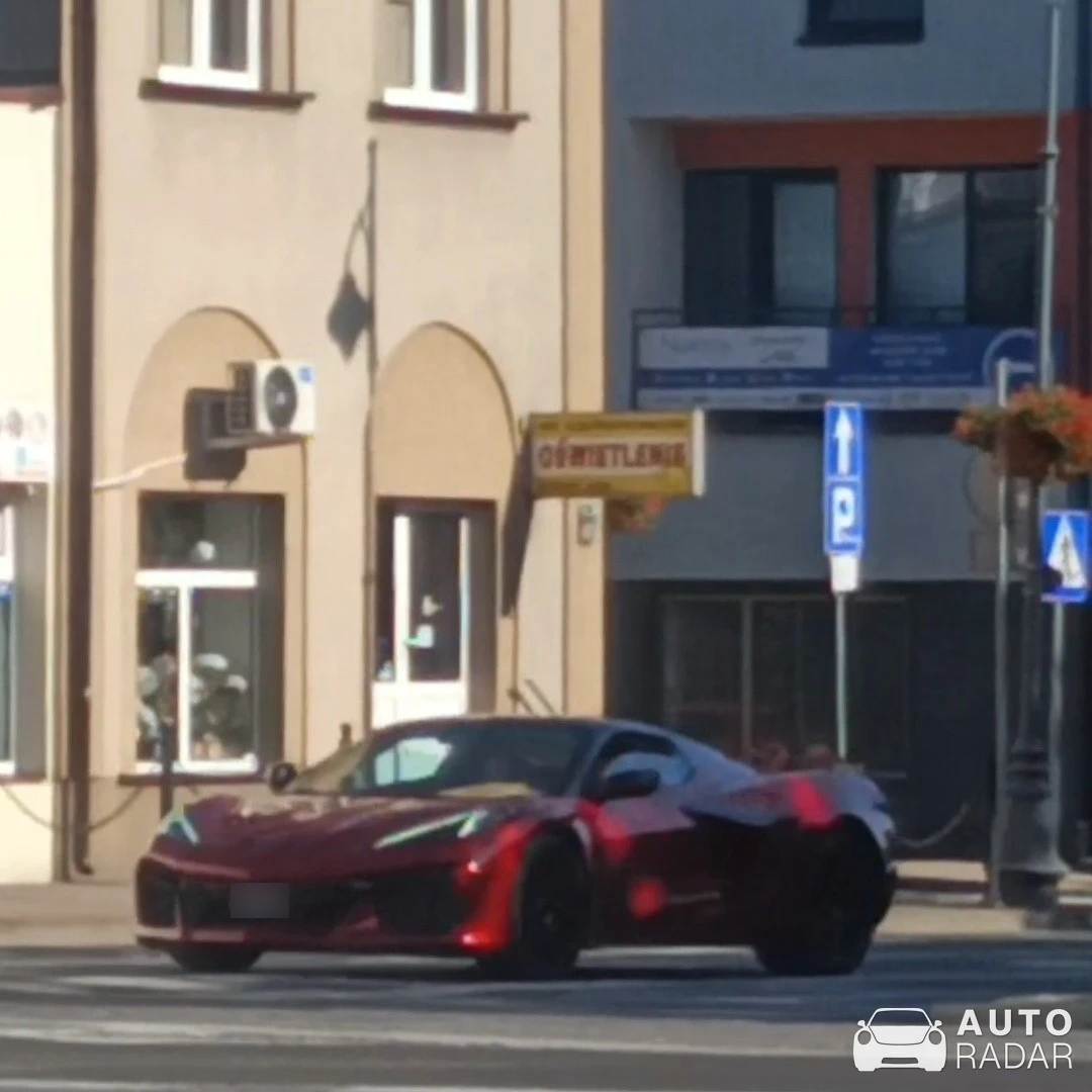 Chevrolet Corvette C8 Z06 spotted in Sochaczew