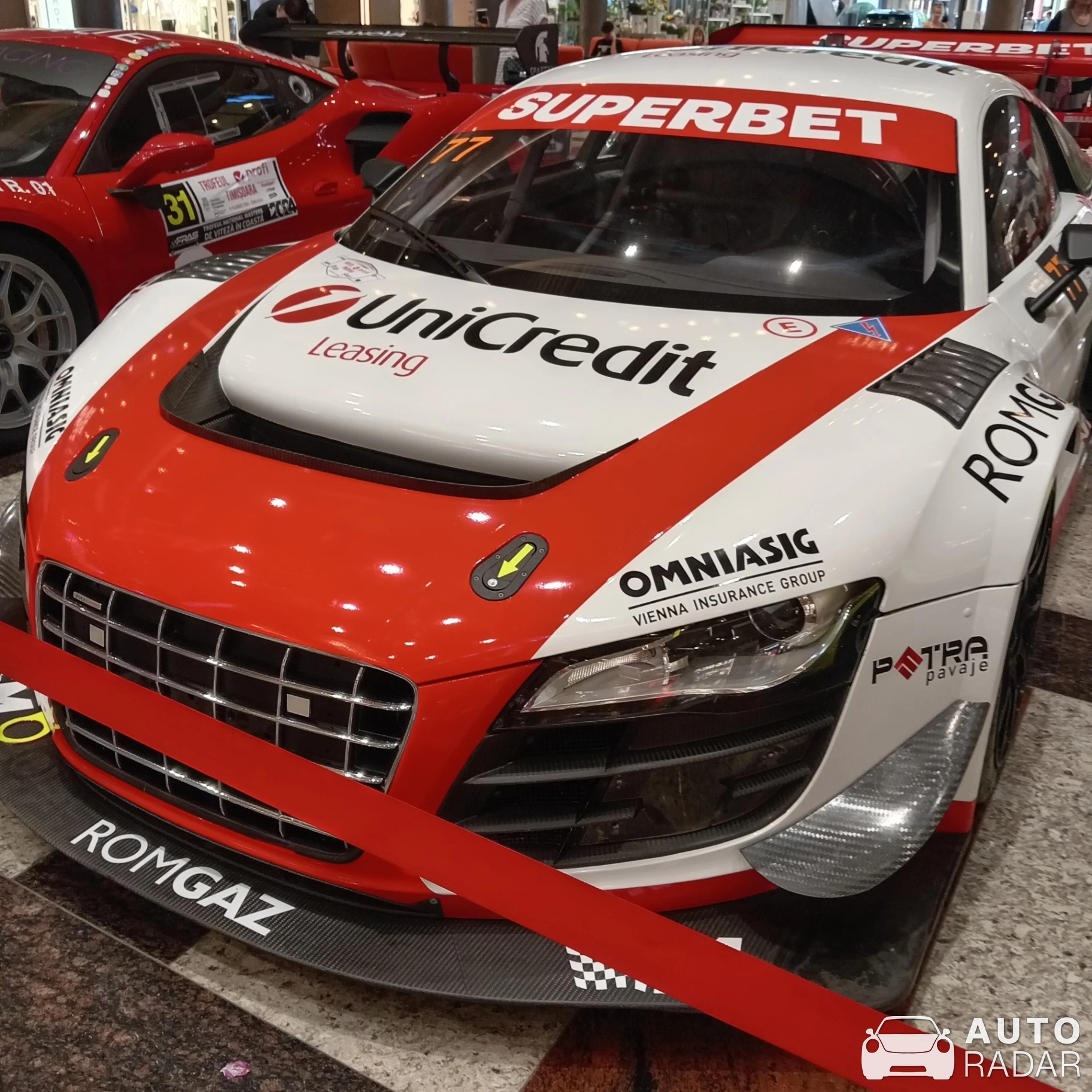 Audi R8 LMS ultra spotted in Timișoara
