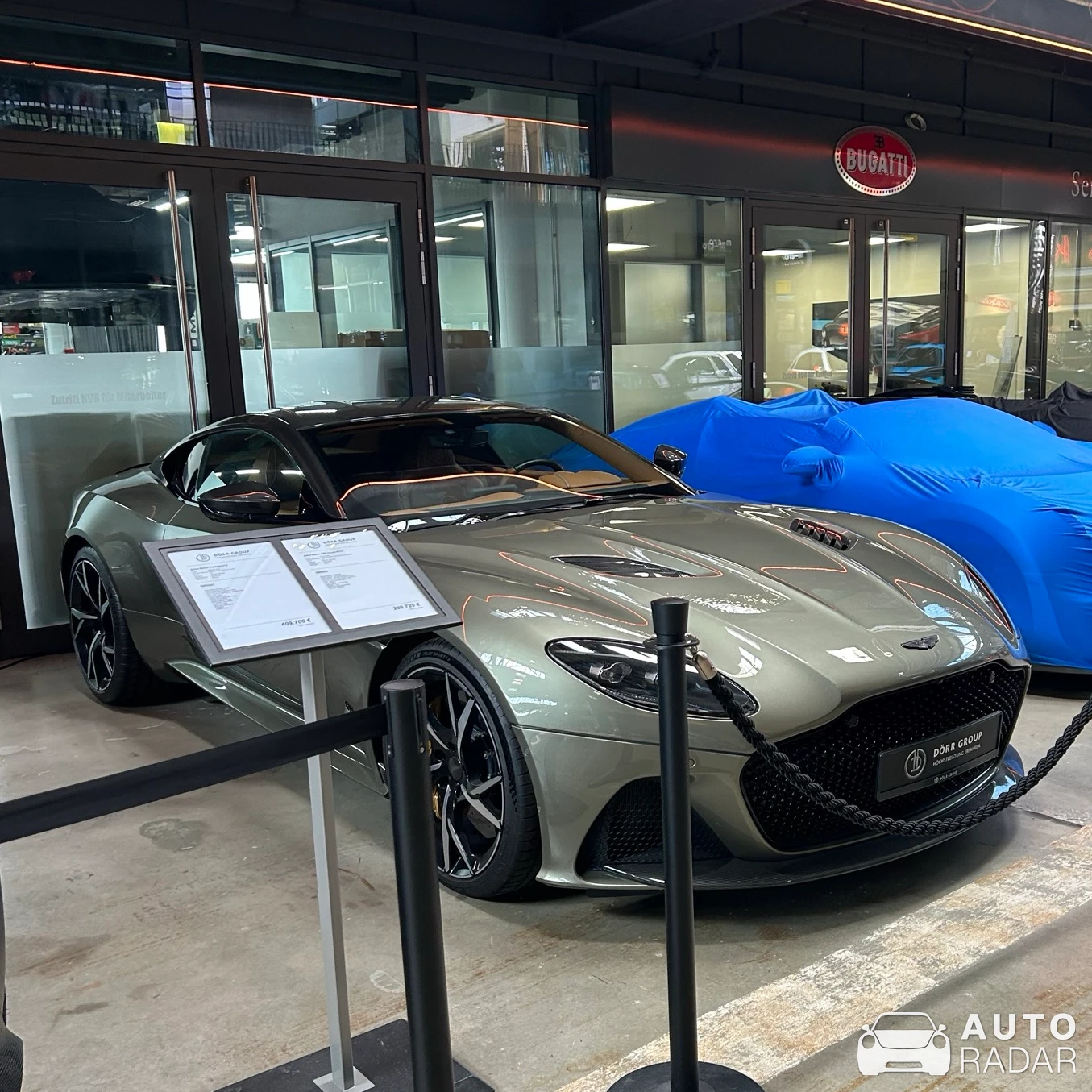 Aston Martin DBS spotted in München
