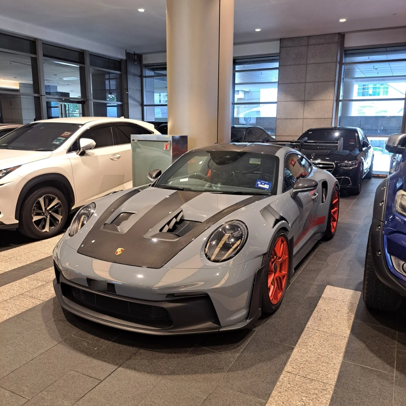 Porsche 992 GT3 RS MkI spotted in Kuala Lumpur, Malaysia