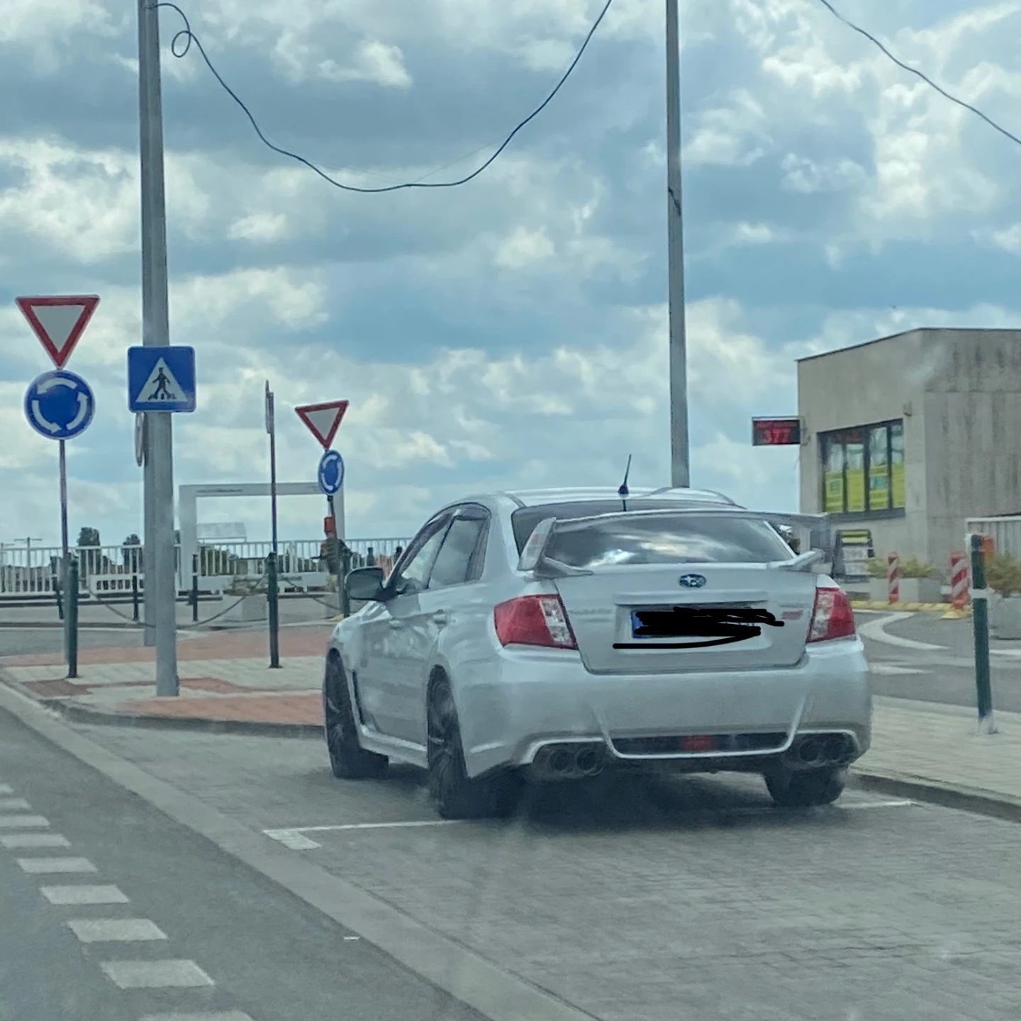Subaru Impreza spotted in Komárno, Slovensko
