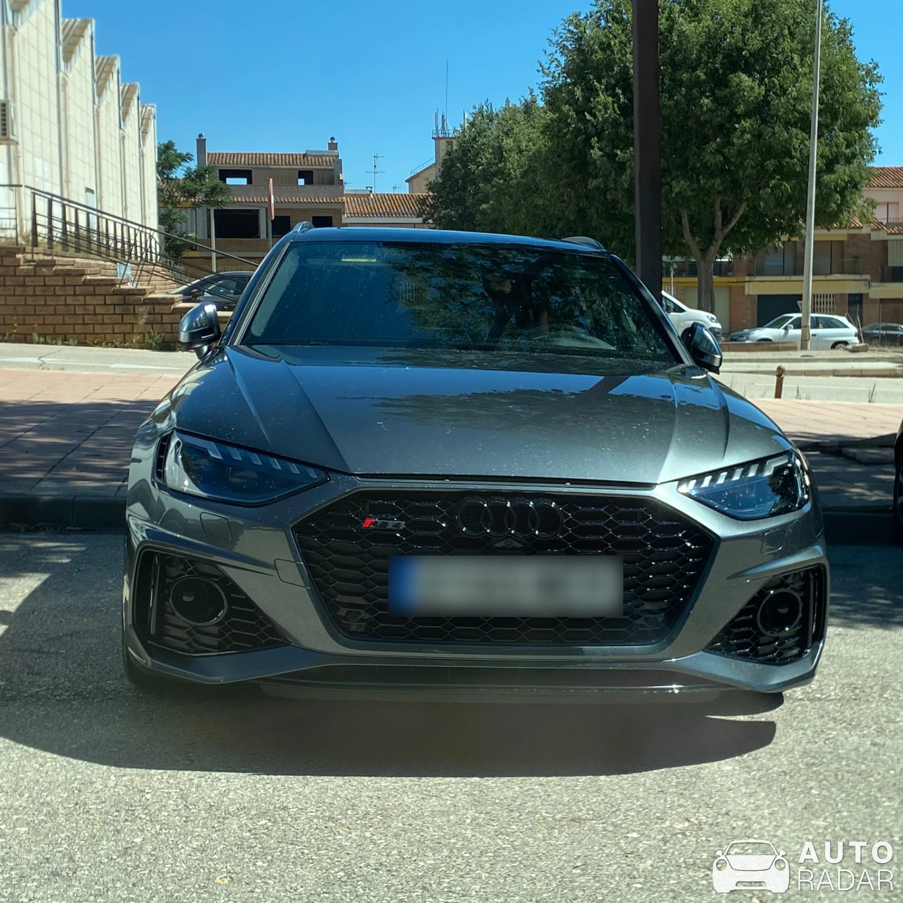 Audi RS4 Avant B9 spotted in Montblanc, Spain