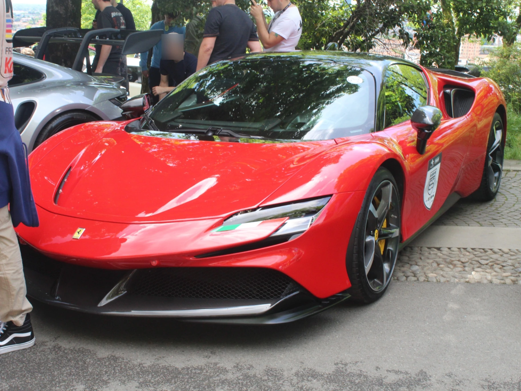 Ferrari SF90 Stradale spotted in Brescia, Italy