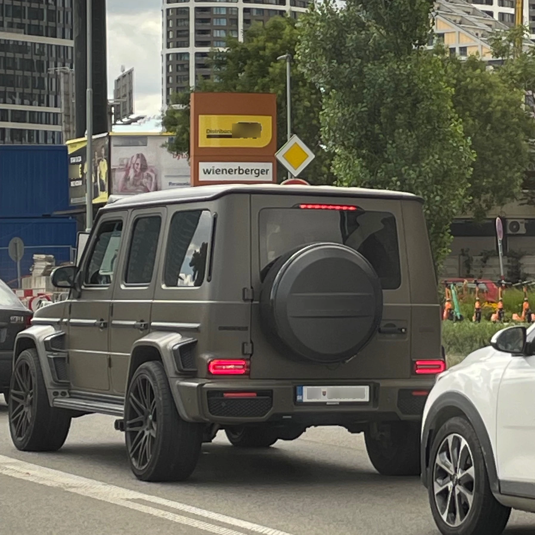 Mercedes-AMG G 63 W463 2018 spotted in Bratislava, Slovakia