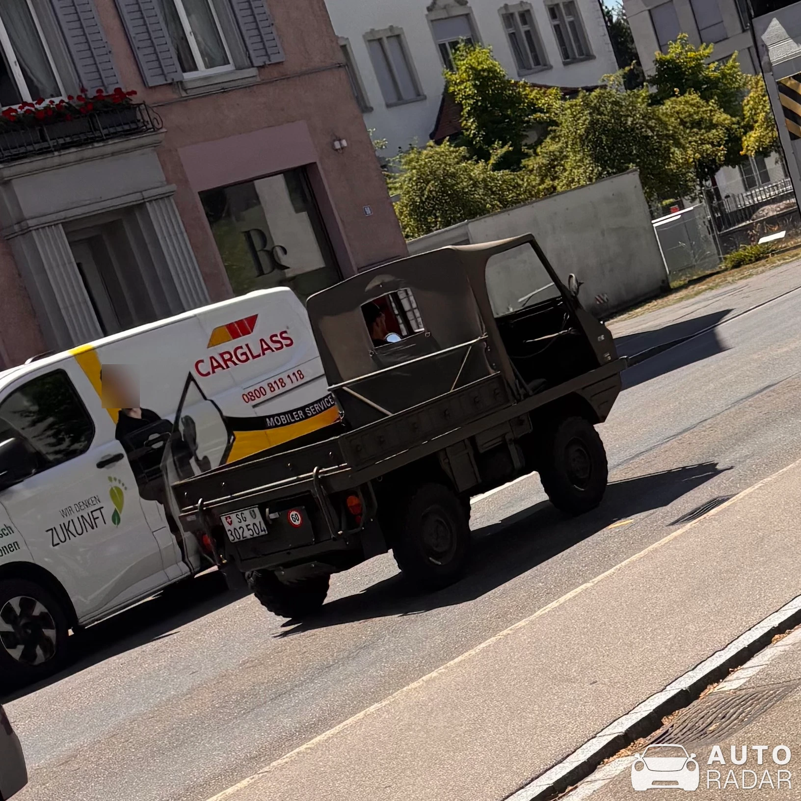 Steyr-Puch Haflinger spotted in Jona
