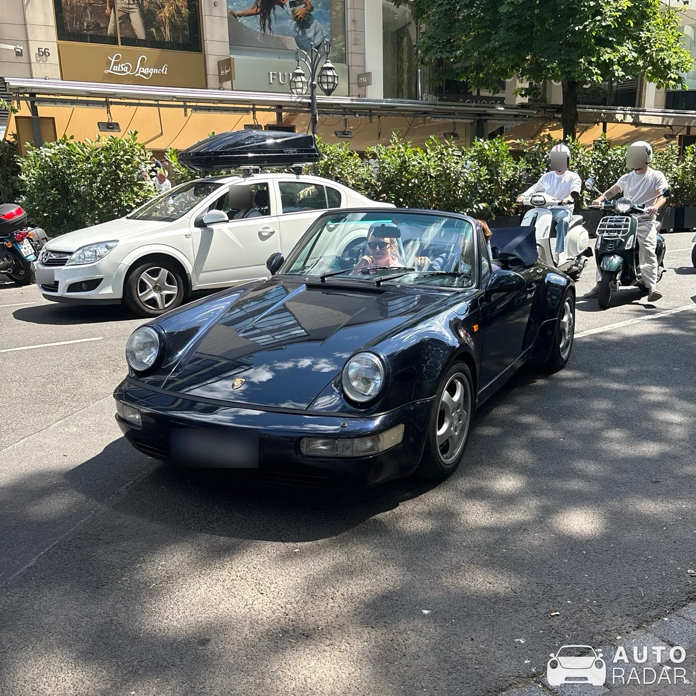 Porsche 964 Carrera 2 Cabriolet WTL spotted in Düsseldorf, Deutschland