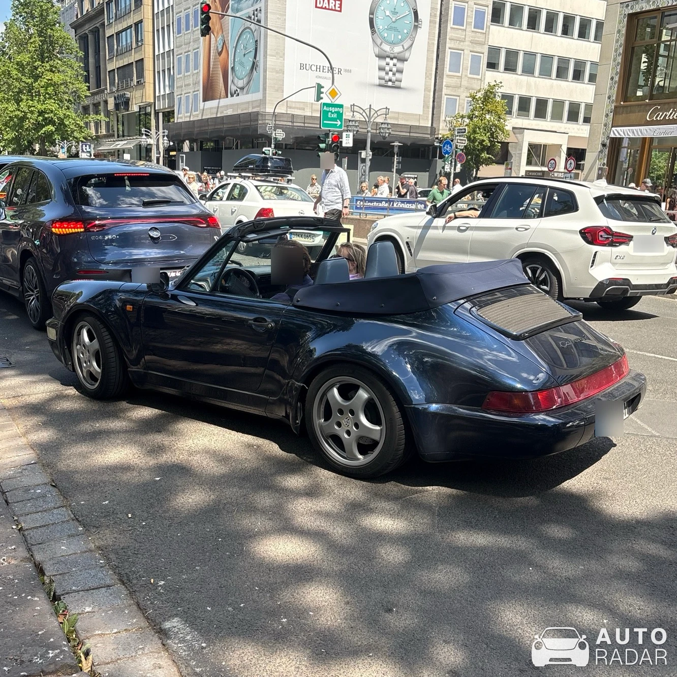 Porsche 964 Carrera 2 Cabriolet WTL spotted in Düsseldorf