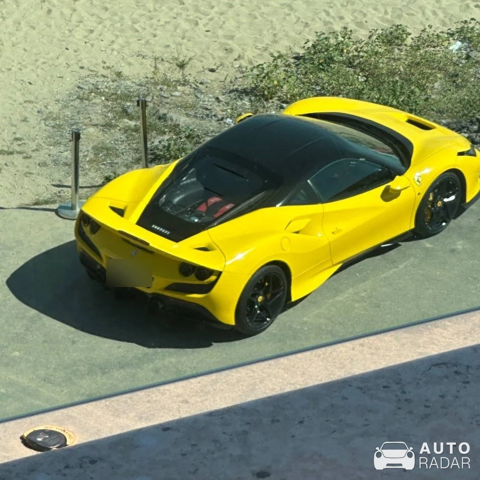 Ferrari F8 Tributo spotted in Sunny Beach, Bulgaria