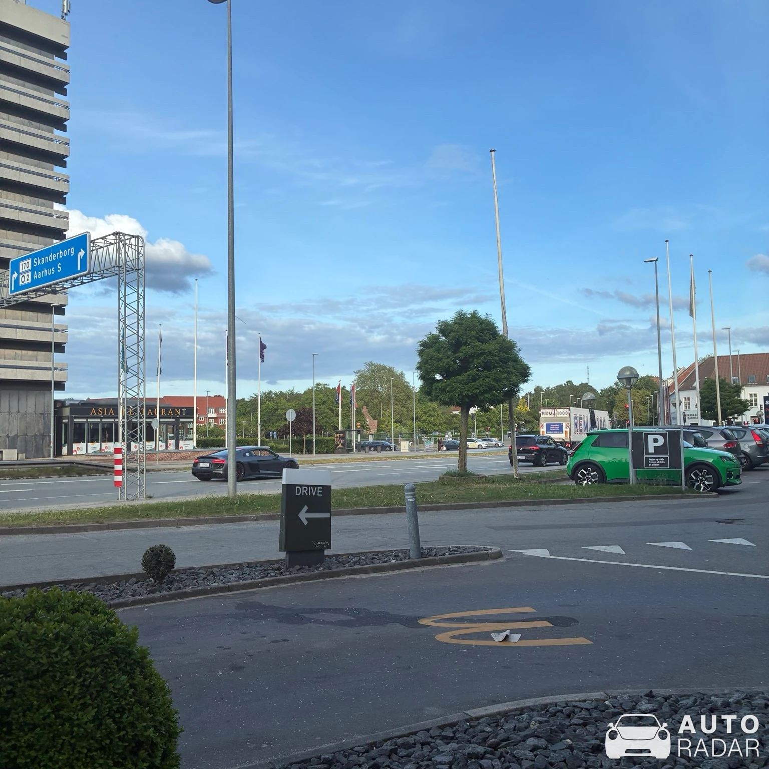 Audi R8 Type 4S spotted in Aarhus