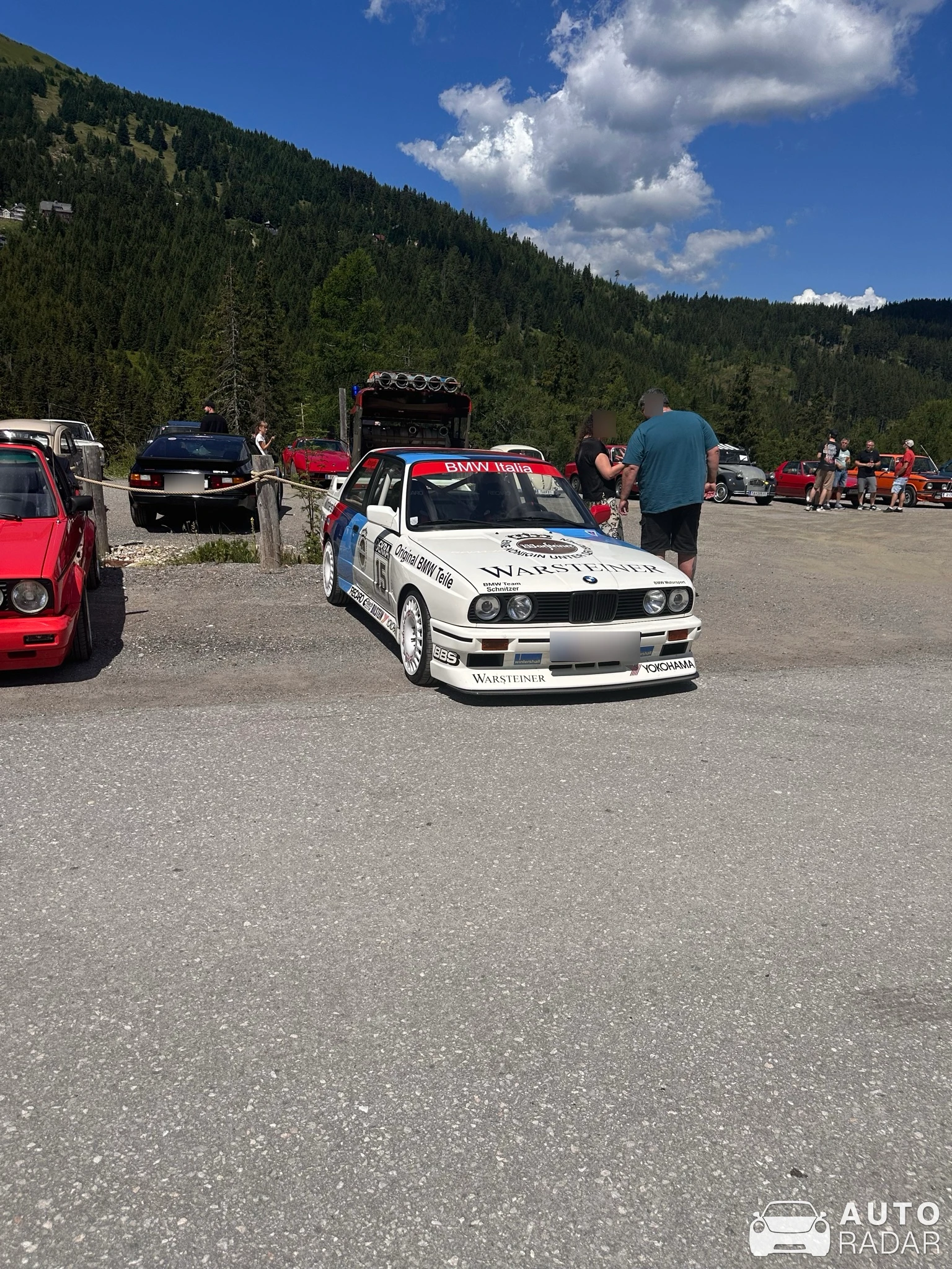 BMW M3 E30 spotted in Mauterndorf