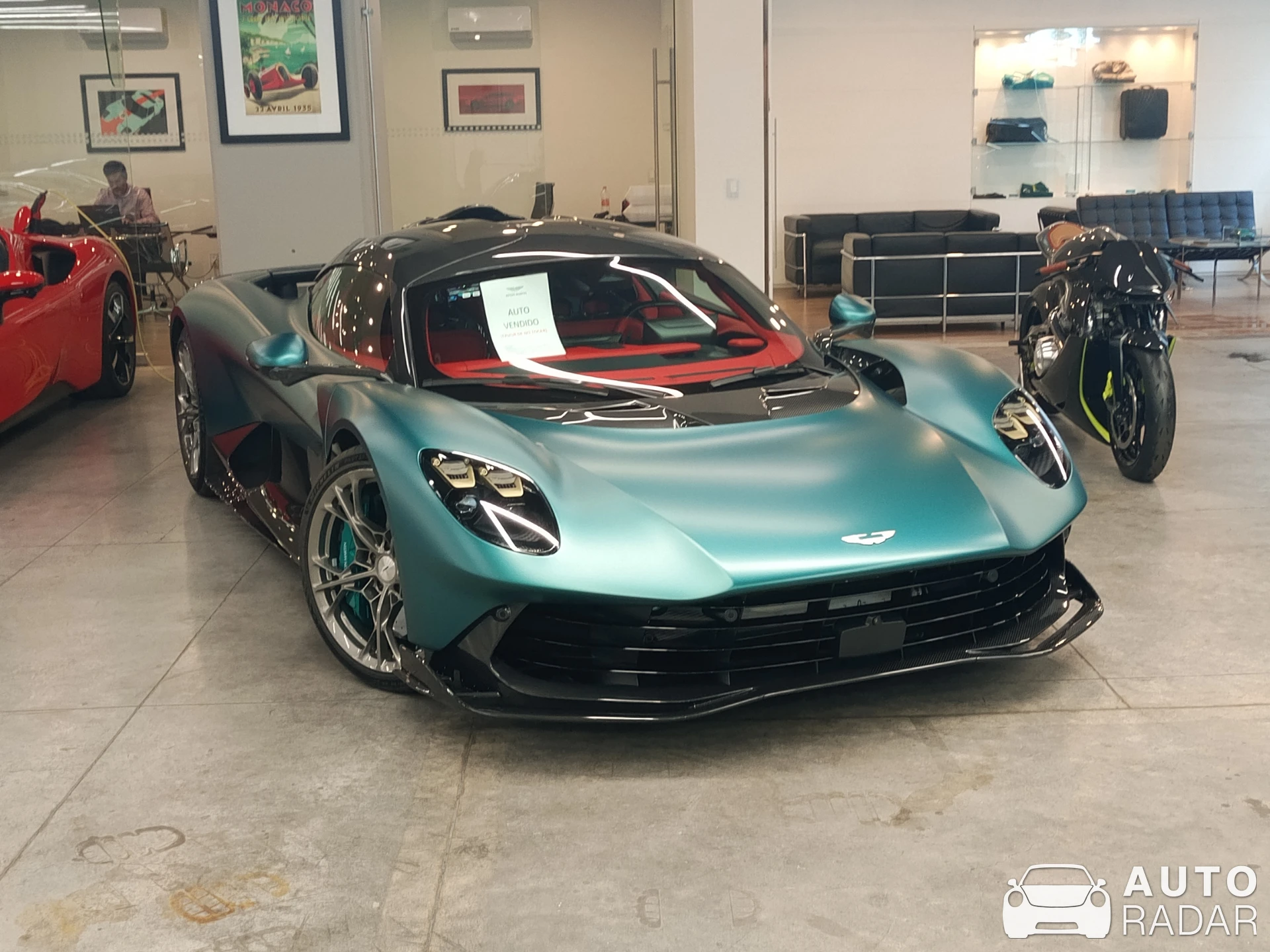 Aston Martin Valhalla spotted in Ciudad de México