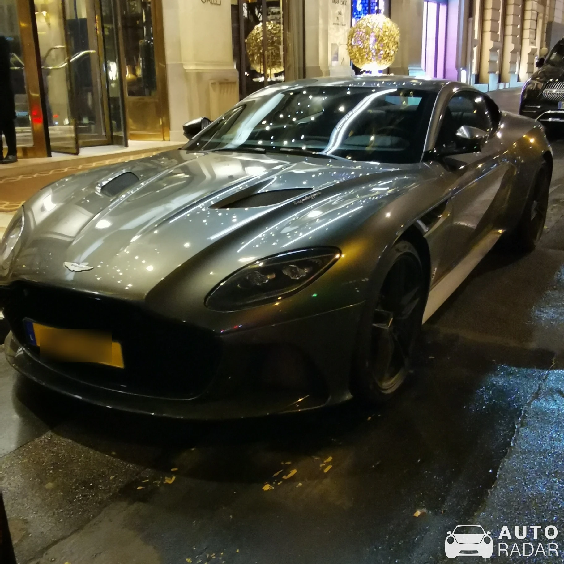 Aston Martin DBS Superleggera spotted in Paris, France