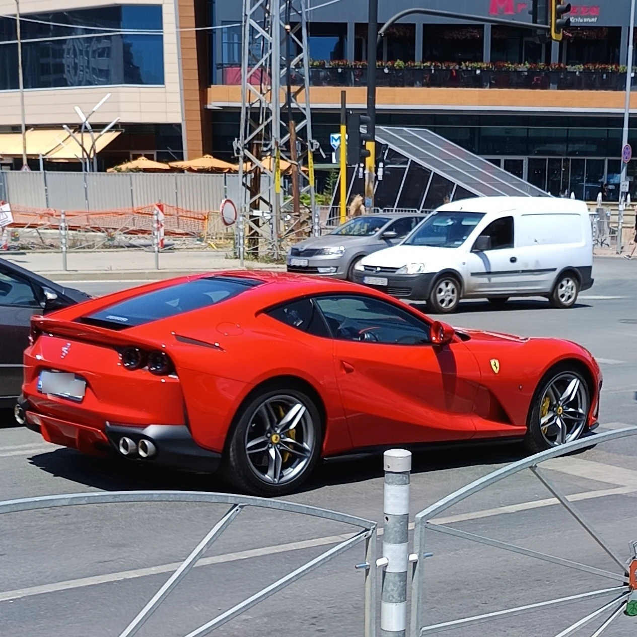 Ferrari 812 Superfast spotted in Sofia, Bulgaria