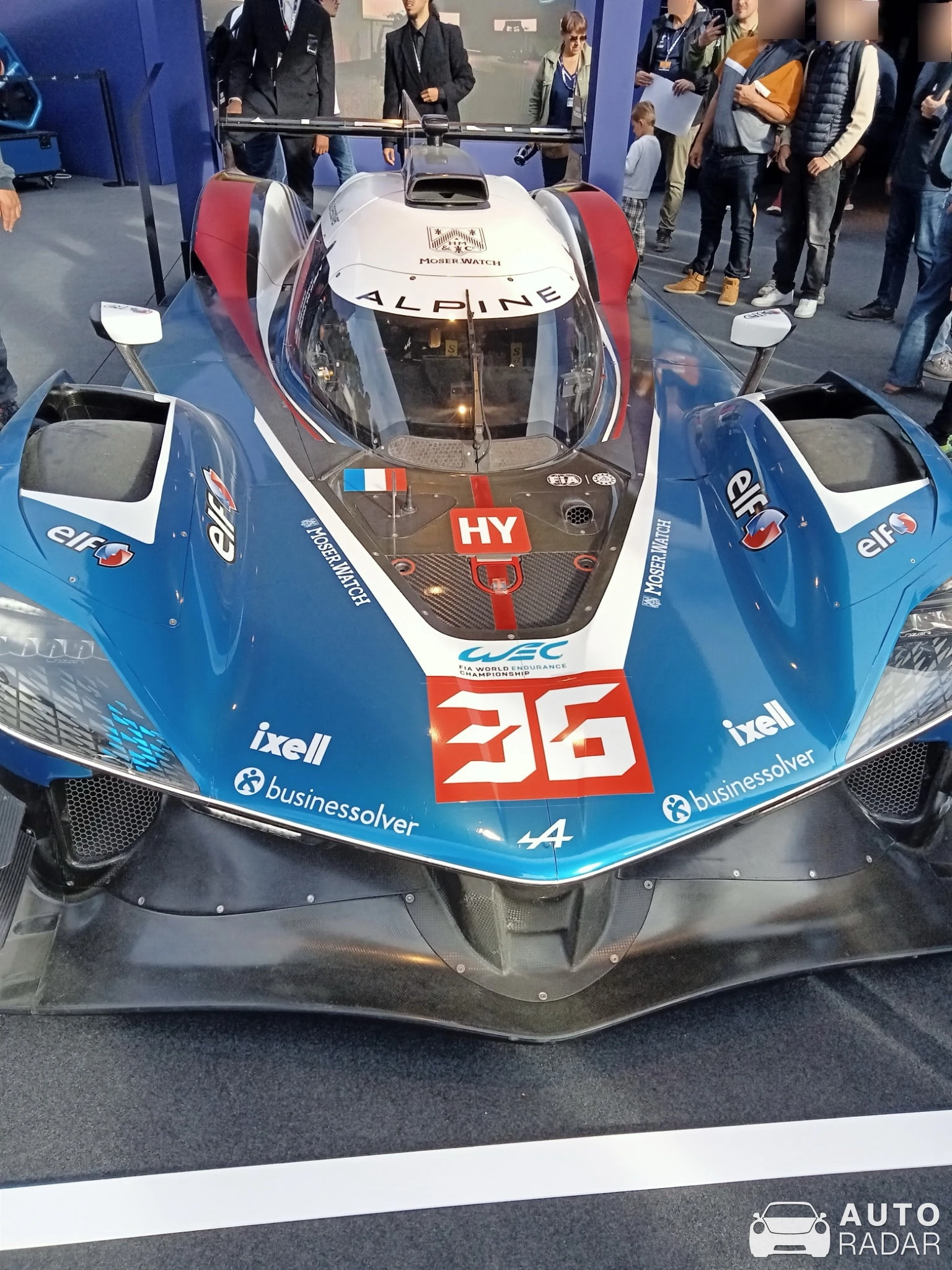 Renault Alpine spotted in Le Mans