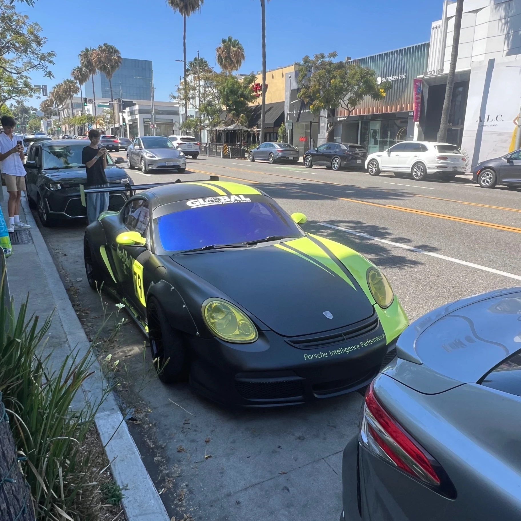 Porsche 987 Cayman S spotted in Beverly Hills, United States