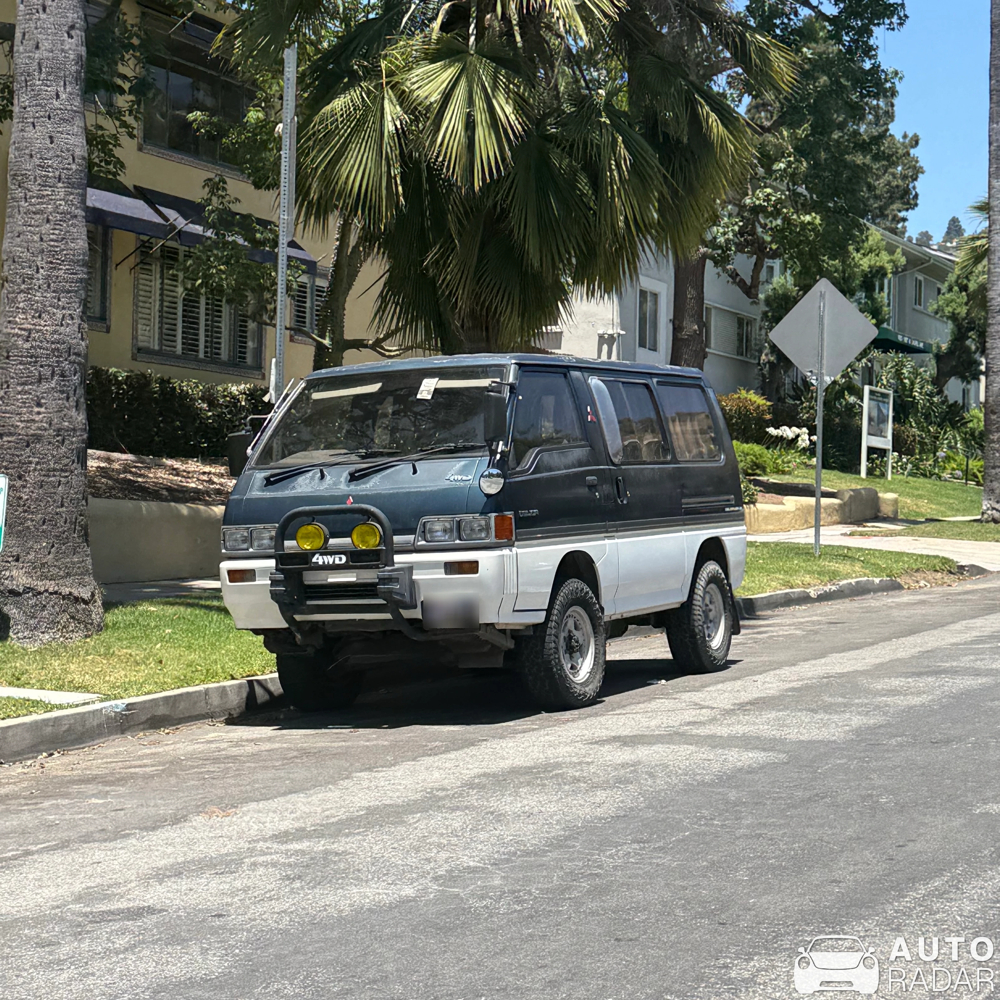Mitsubishi Delica spotted in Los Angeles