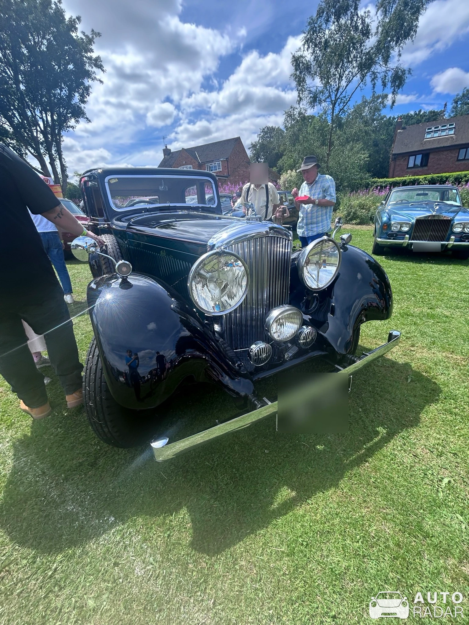 Bentley 4 1/2 Litre spotted