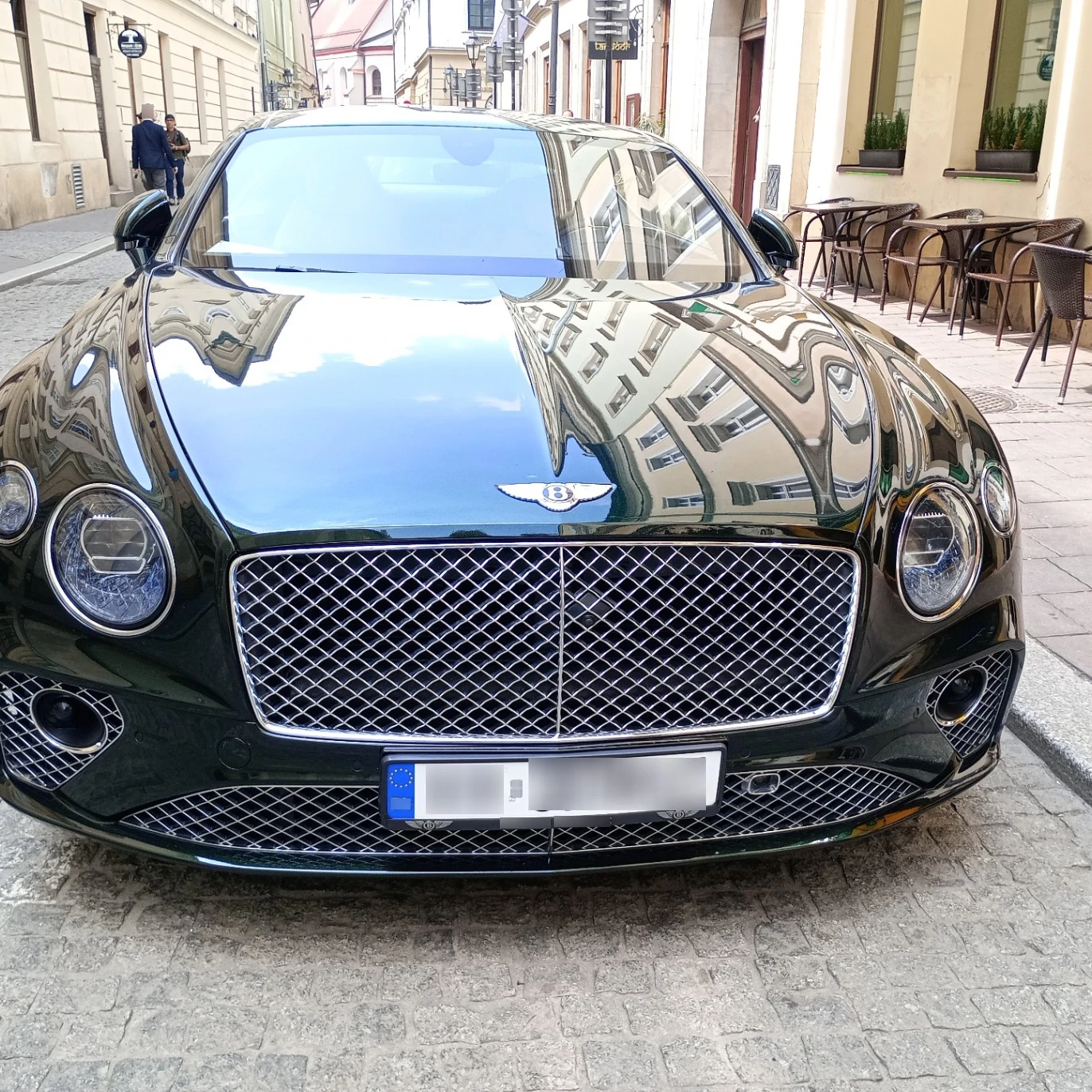 Bentley Continental GT  spotted in Kraków, Poland