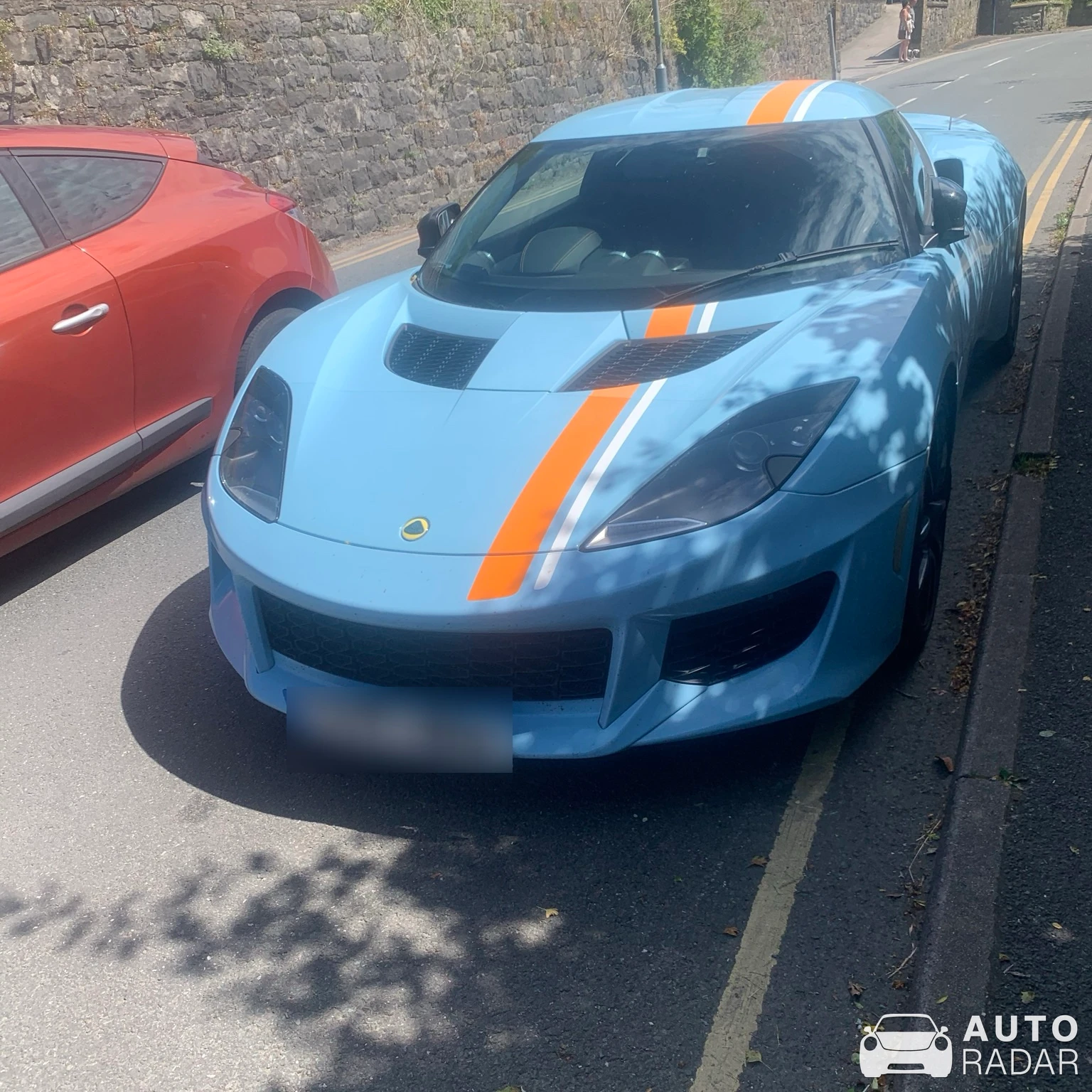 Lotus Evora 400 spotted in Carnforth