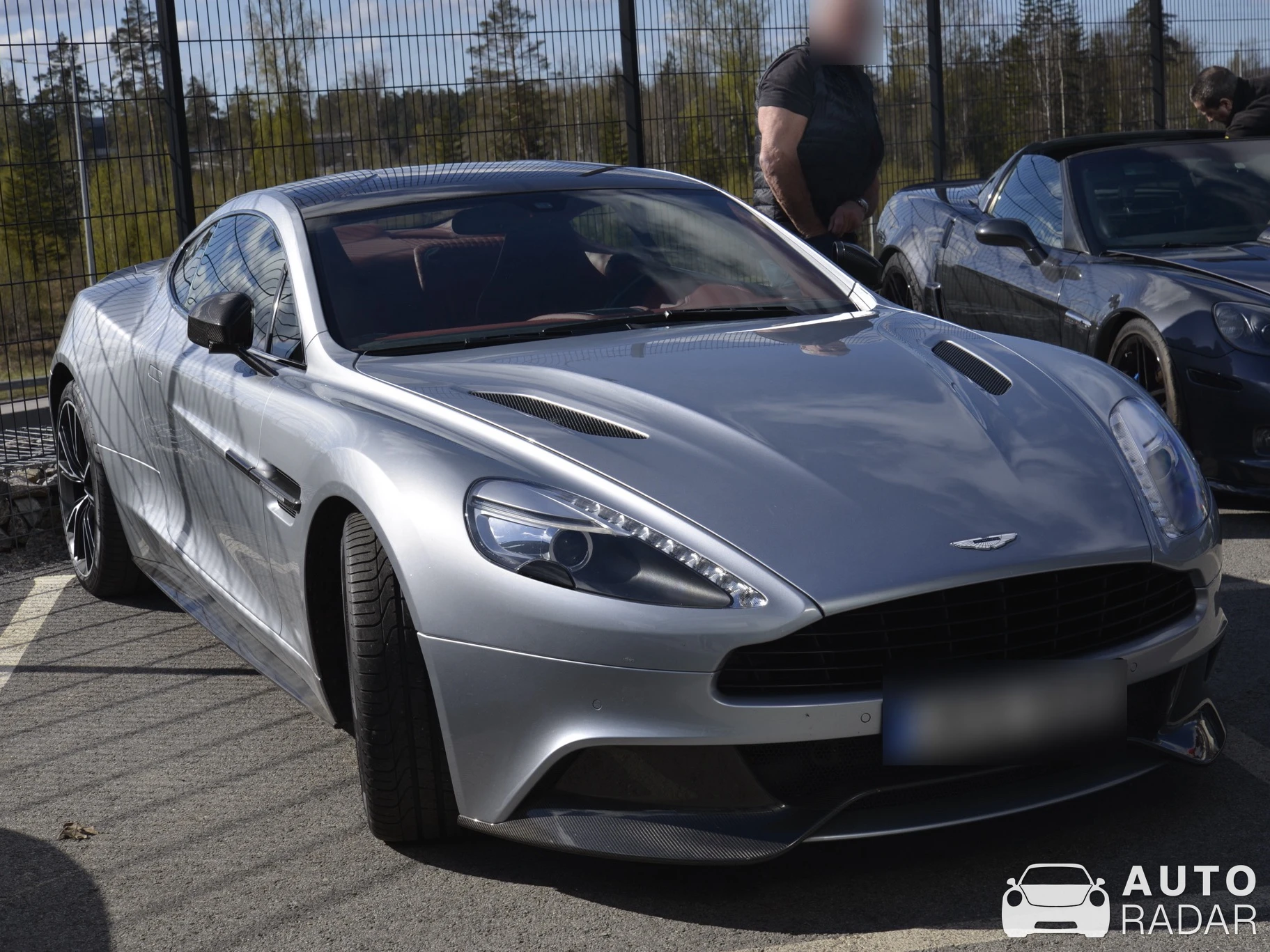 Aston Martin Vanquish spotted in Rosersberg