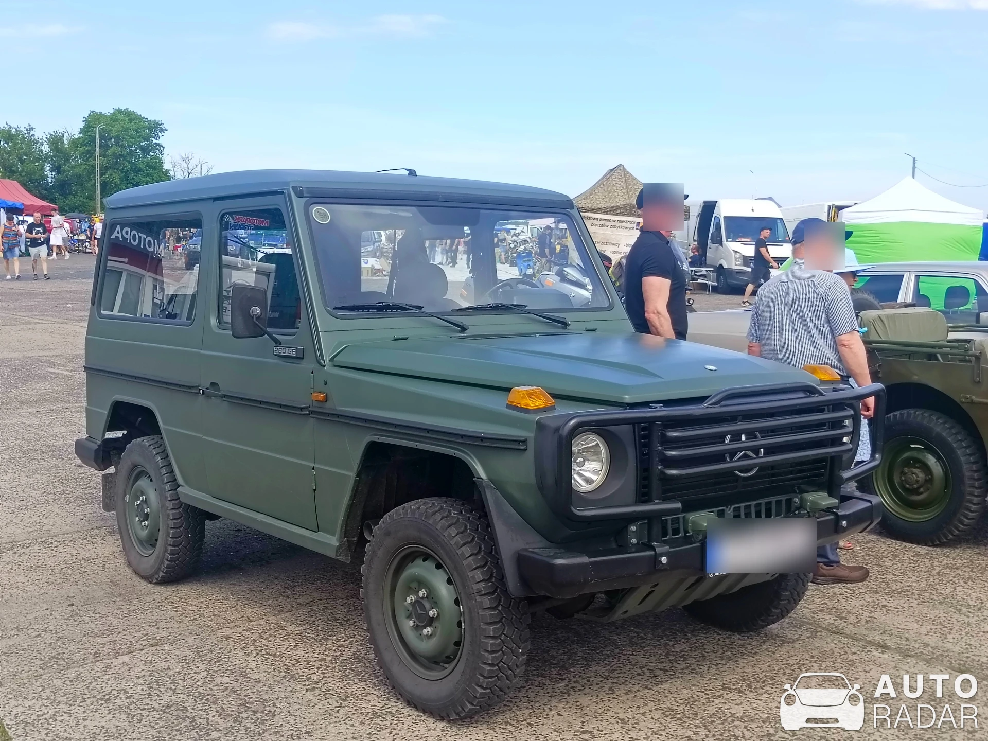 Mercedes-Benz W460 300 GD spotted in Toruń