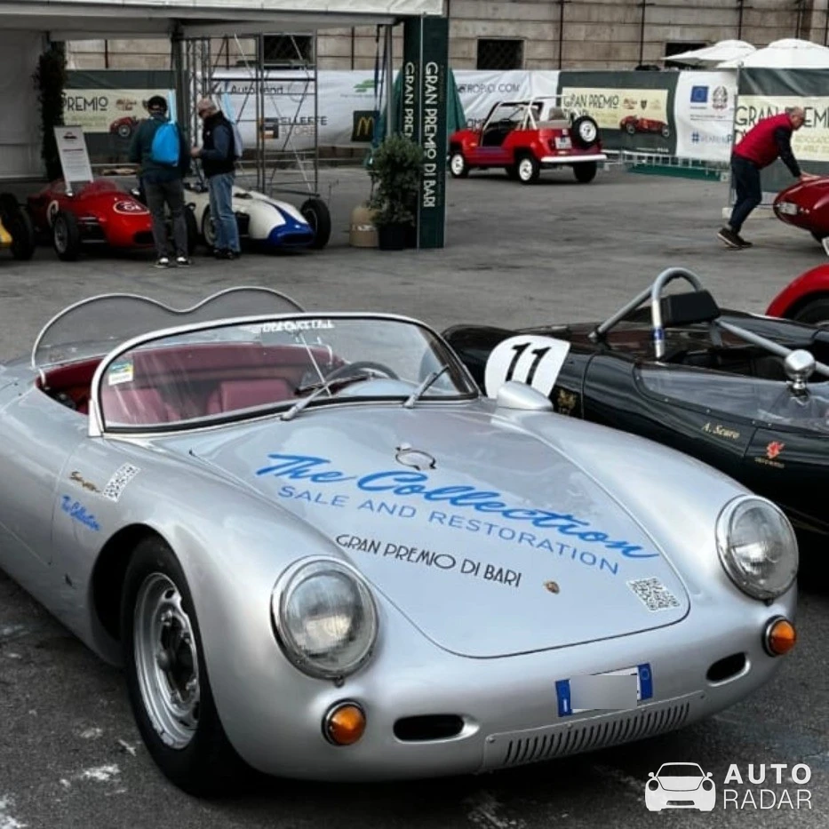 Porsche 550 Spyder spotted in Bari, Italy