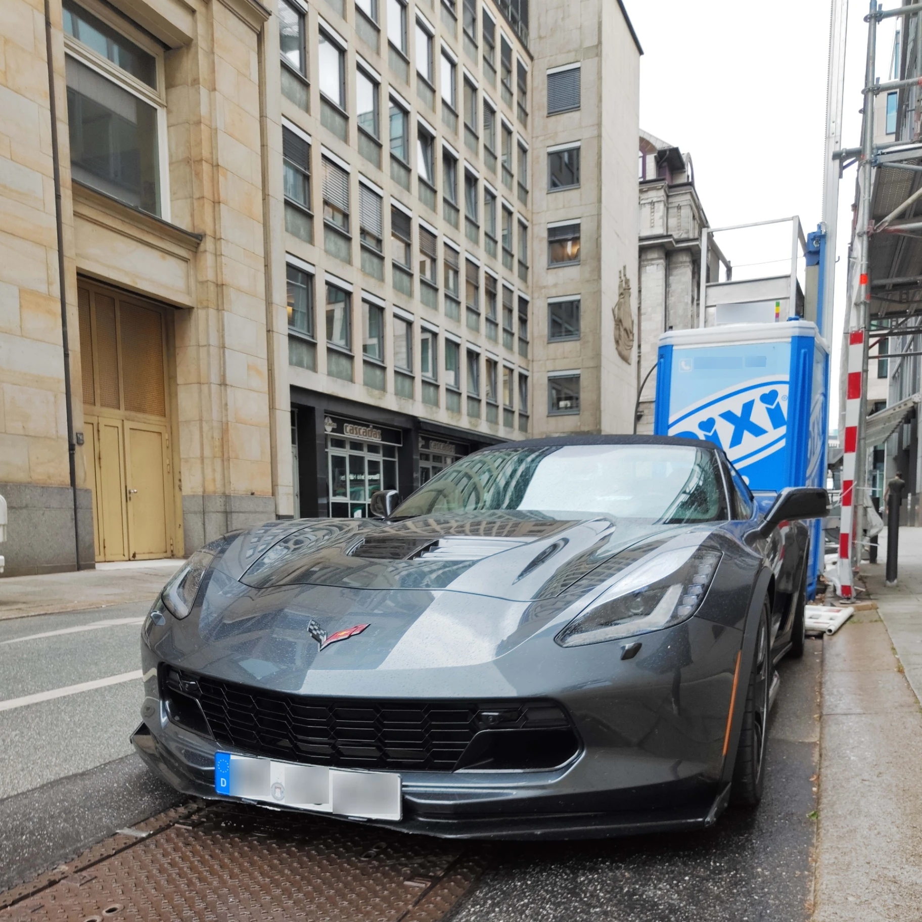 Chevrolet Corvette C7 Z06 spotted in Hamburg, Germany