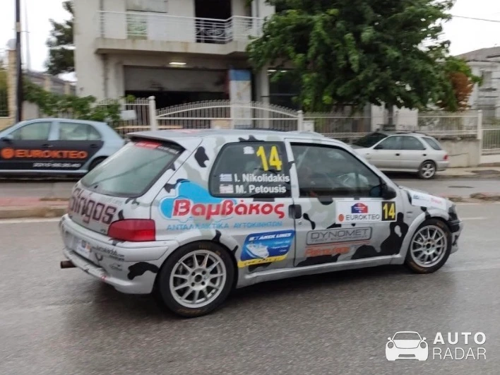 Peugeot 106 Rally spotted in Oraiokastro