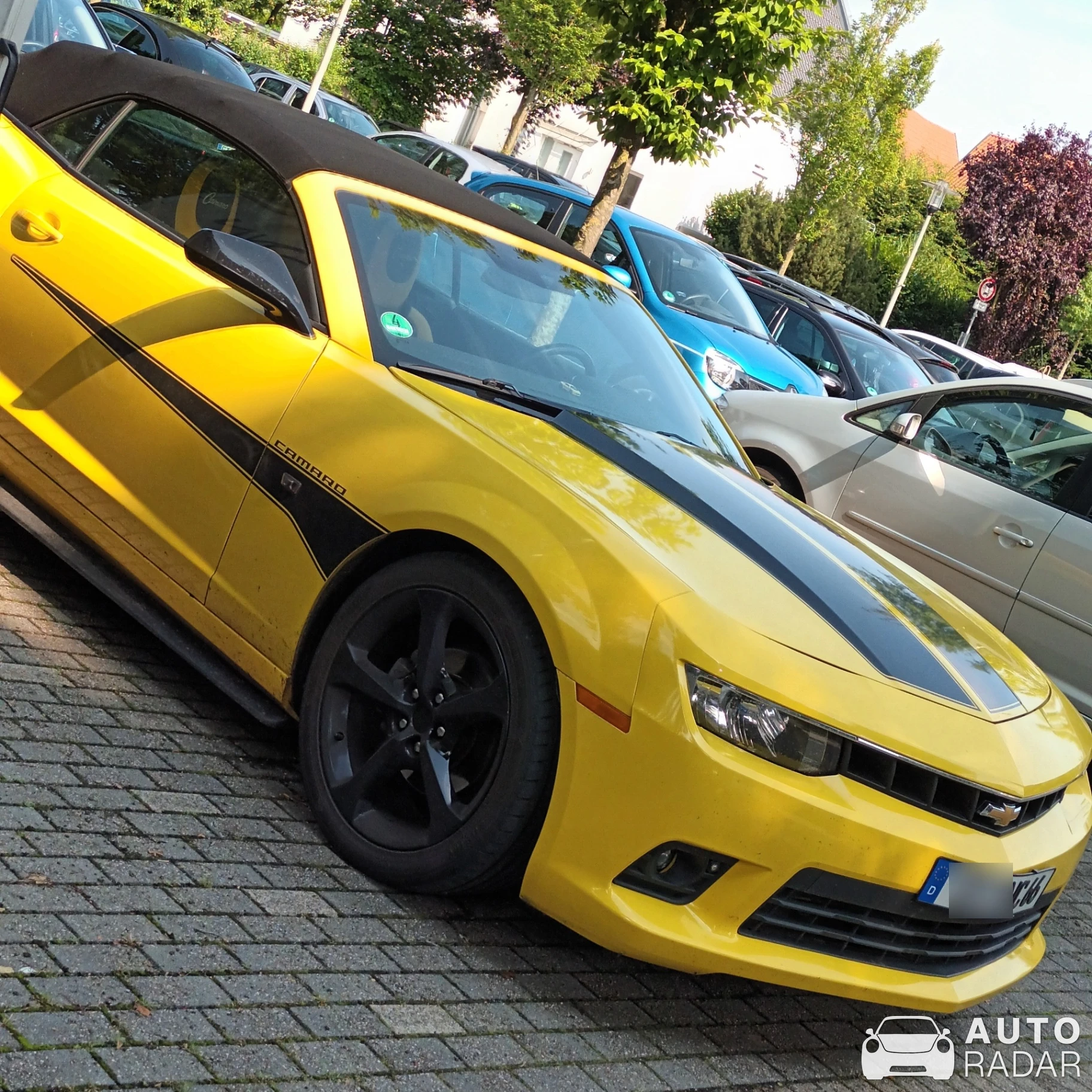 Chevrolet Camaro Convertible spotted in Rheda-Wiedenbrück, Germany