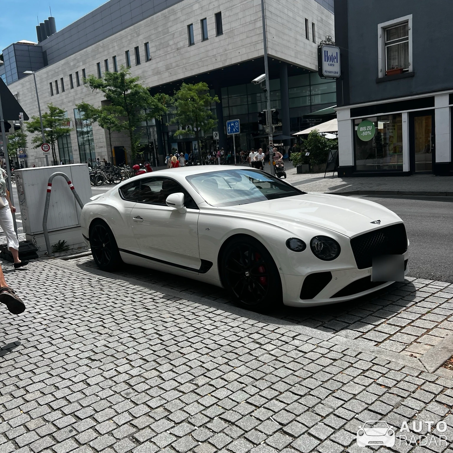 Bentley Continental GT V8 spotted in Konstanz