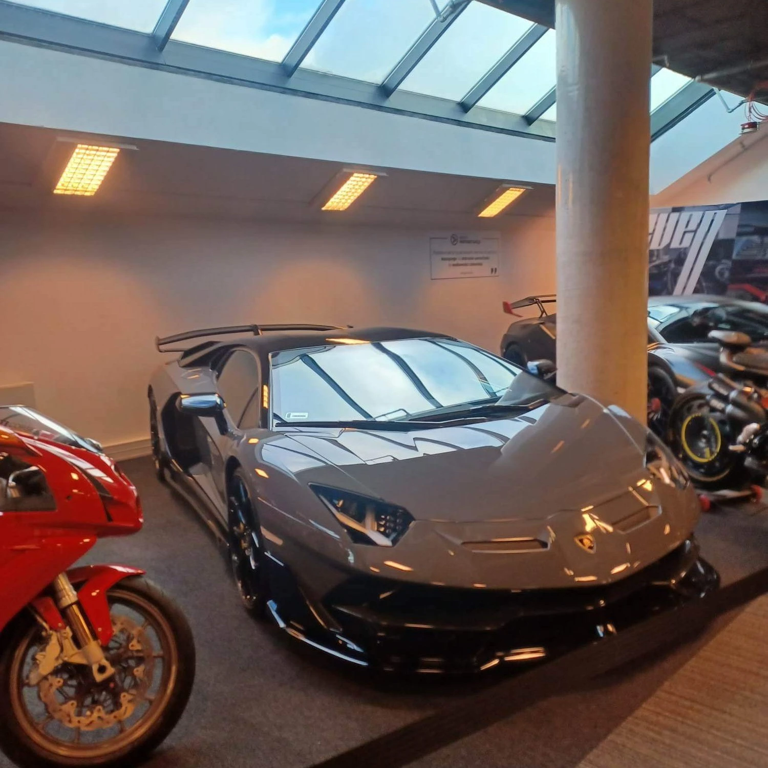 Lamborghini Aventador LP770-4 SVJ spotted in Warszawa, Poland