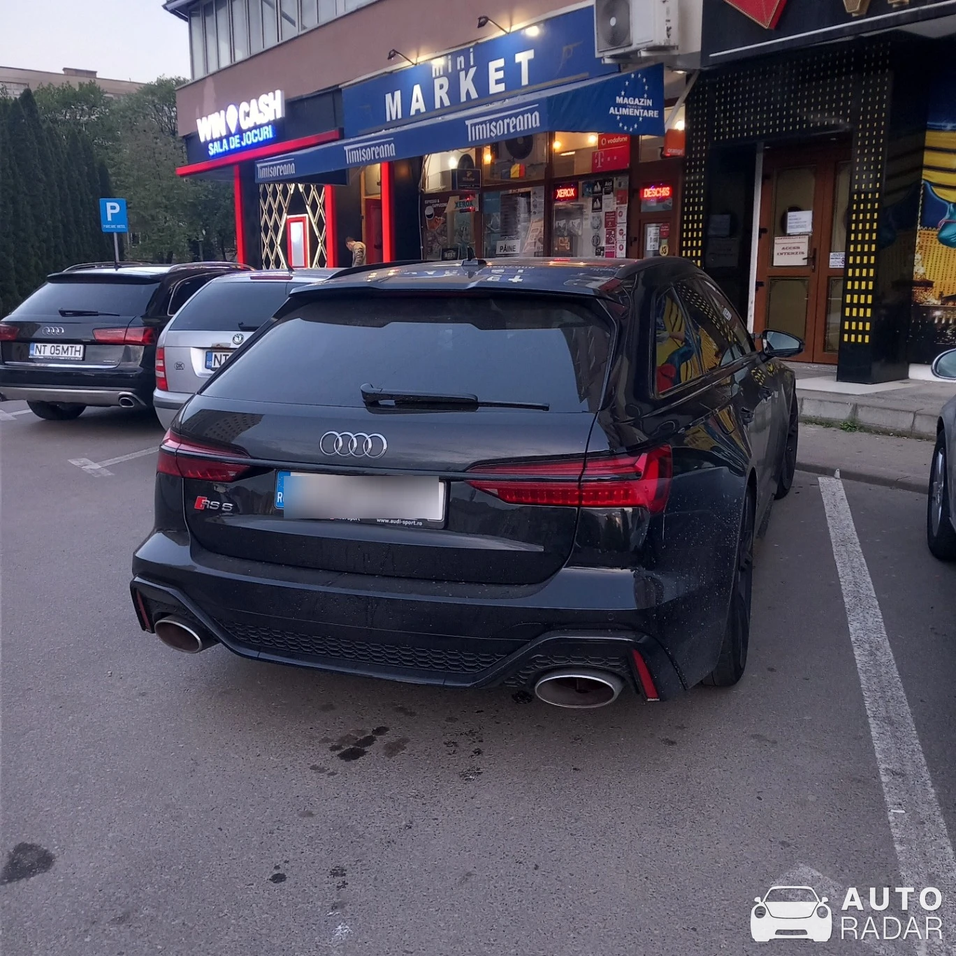Audi RS6 Avant C8 spotted in Roman, România