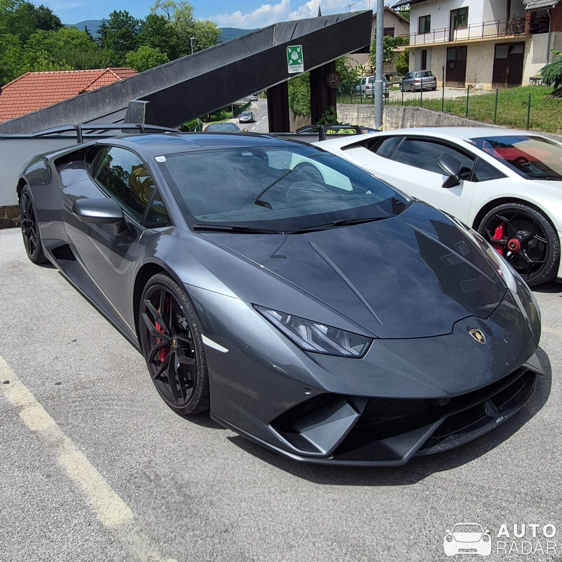 Lamborghini Huracán LP640-4 Performante spotted in Črnomelj