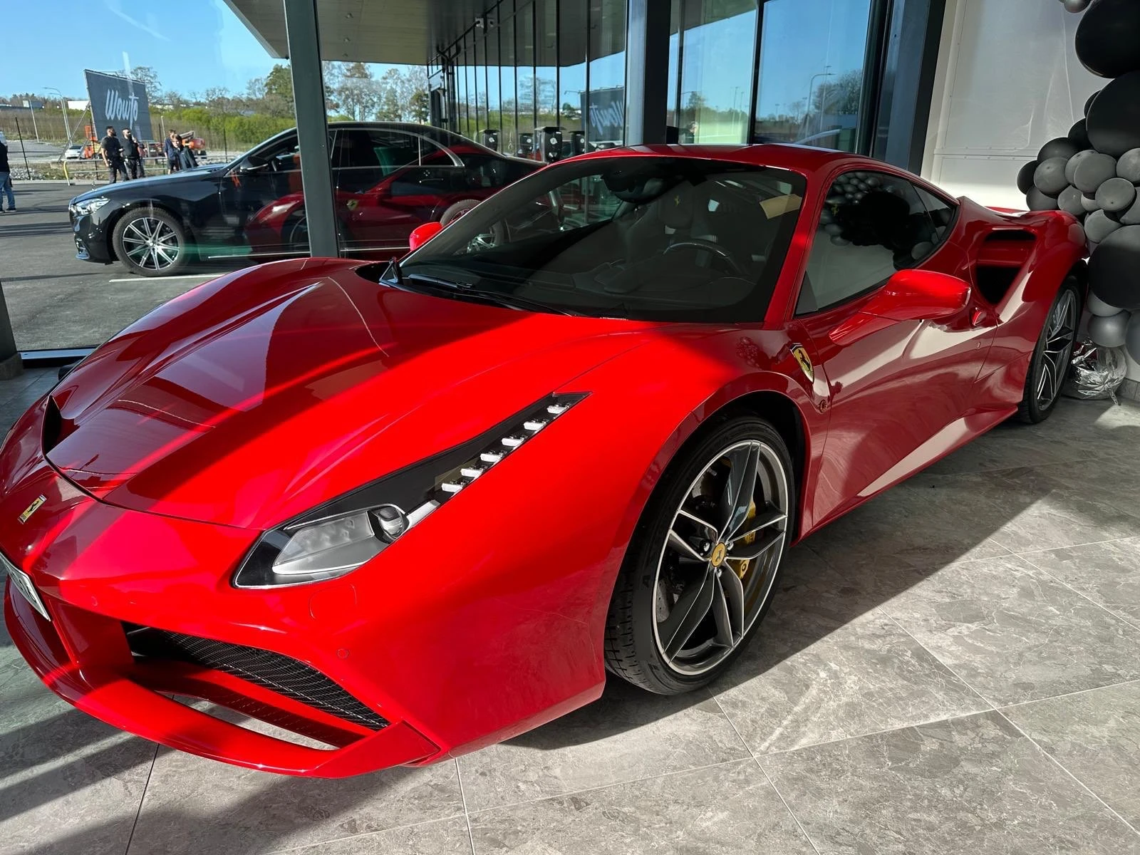 Ferrari 488 GTB spotted in Stäket, Sweden