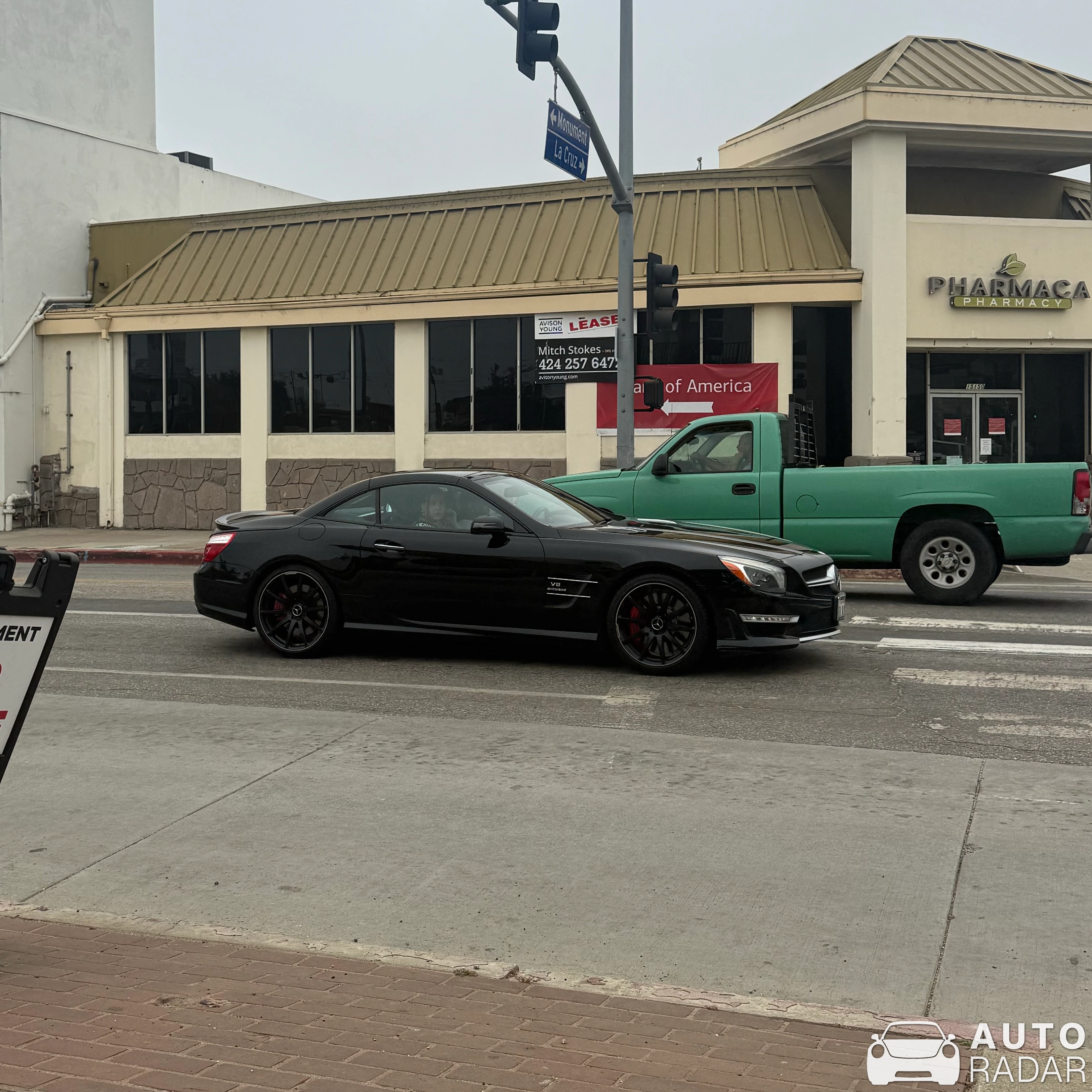 Mercedes-Benz SL 63 AMG R231 spotted in Los Angeles